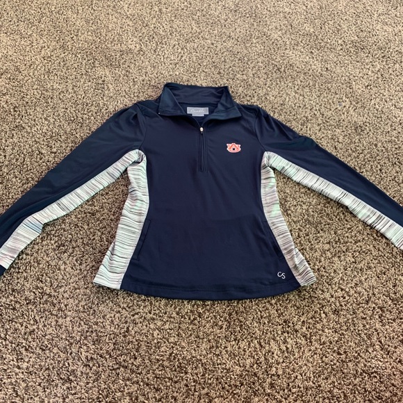 Jackets & Blazers - Auburn Tigers Quarter Zip Jacket